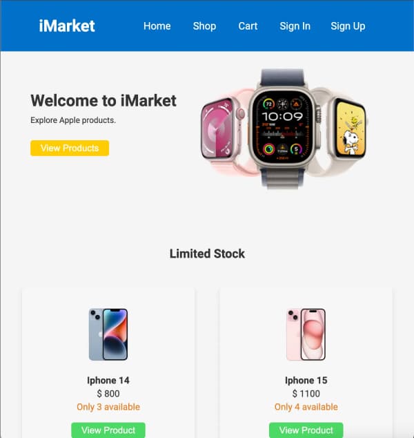 iMarket project