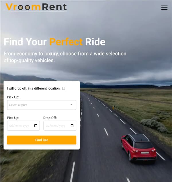 VroomRent project