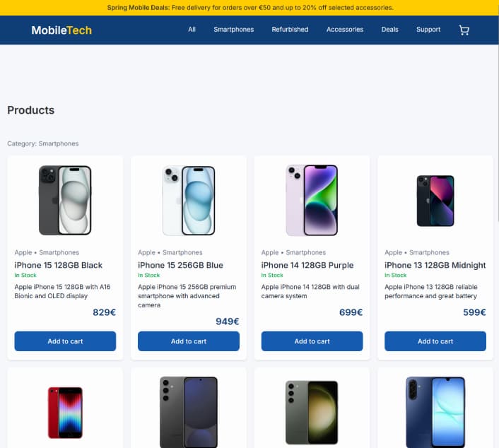 MobileTech project